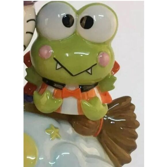 Hello Kitty Witch And Keroppi Frog Halloween Figure- Blue Sky Clayworks NWT - Picture 5 of 6
